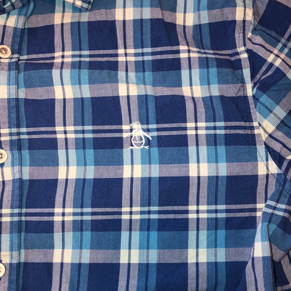 ‼️ Original Penguin slim fit s/s button down - Picture 2 of 3